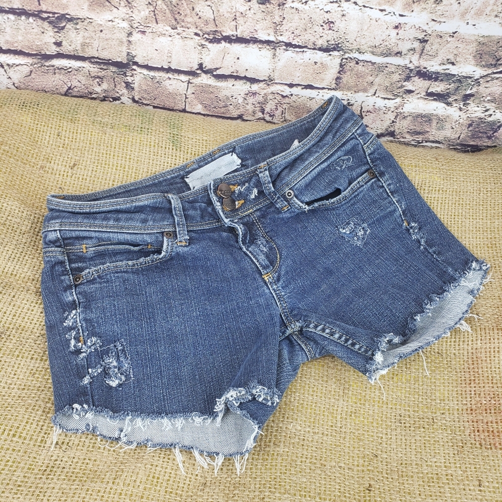 Topshop Moto DIY Denim Cutoffs